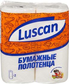 Полотенца бумажные LUSCAN 2-сл.,с тиснен