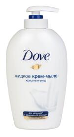 Мыло жидкое DOVE 250мл крем с дозатором