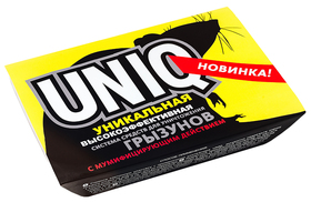 Средство от грызунов UNIQ гель 150г+гран