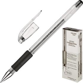 Ручка гелевая CROWN HJR-500R 0,5мм. рез.
