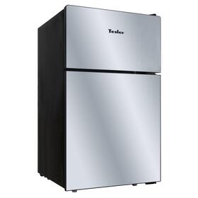 Холодильник TESLER RCT-100 MIRROR,Объем 