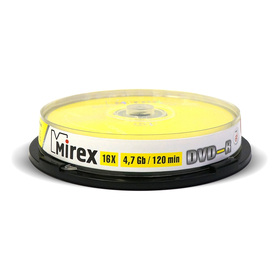 Носители информации Mirex DVD-R 4,7 Гб 1